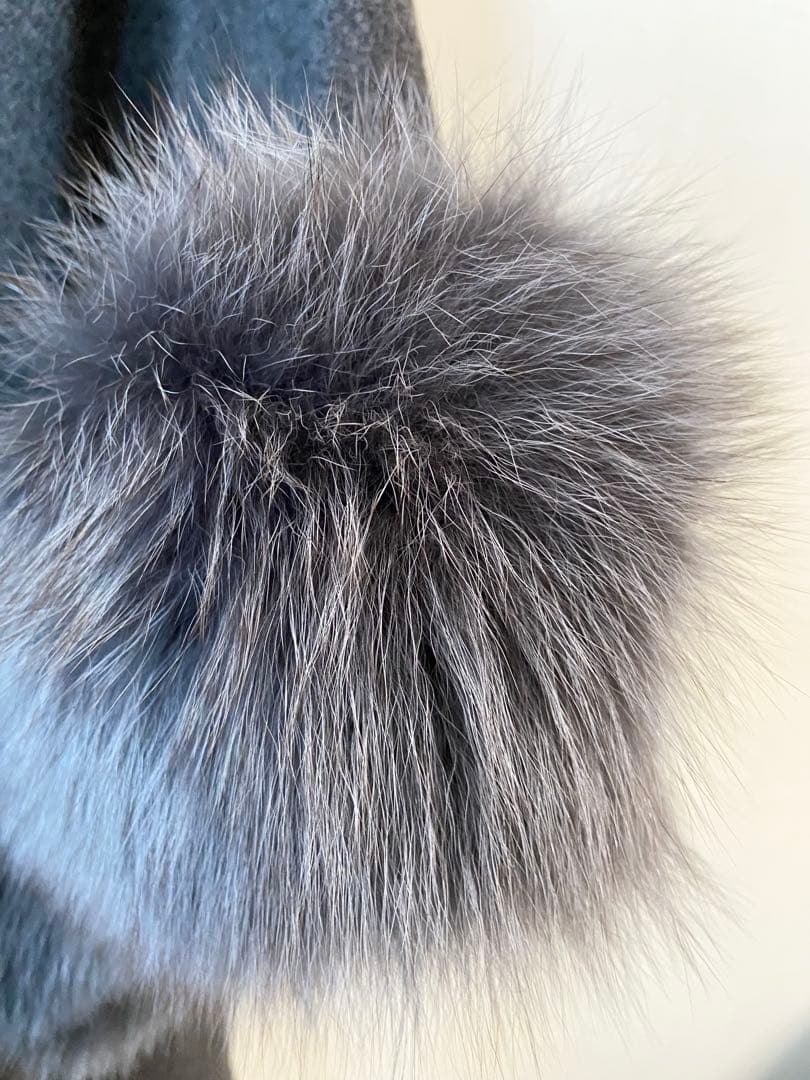 a*a様 美品TURKIS TUKKUポンチョ カシミヤ＆フォックスファー　コー