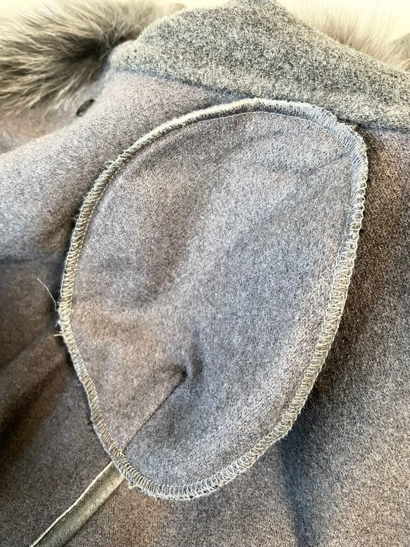 a*a様 美品TURKIS TUKKUポンチョ カシミヤ＆フォックスファー　コー