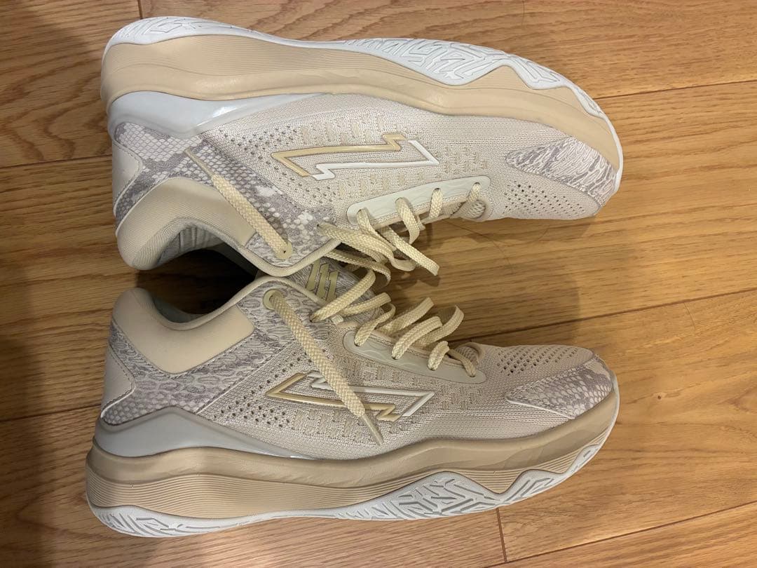 【美品　27㎝】エゴザル　バッシュ　 エゴブレイズ　WHITE SNAKE