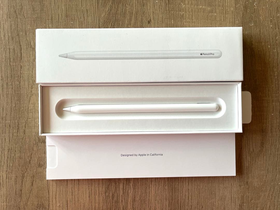 【ほぼ未使用】Apple純正品 ペンシル　Apple pencil pro