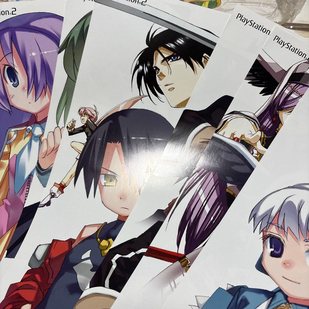 美品　ps2 カオスウォーズ　店頭　販促　ポスター　非売品　12枚セット