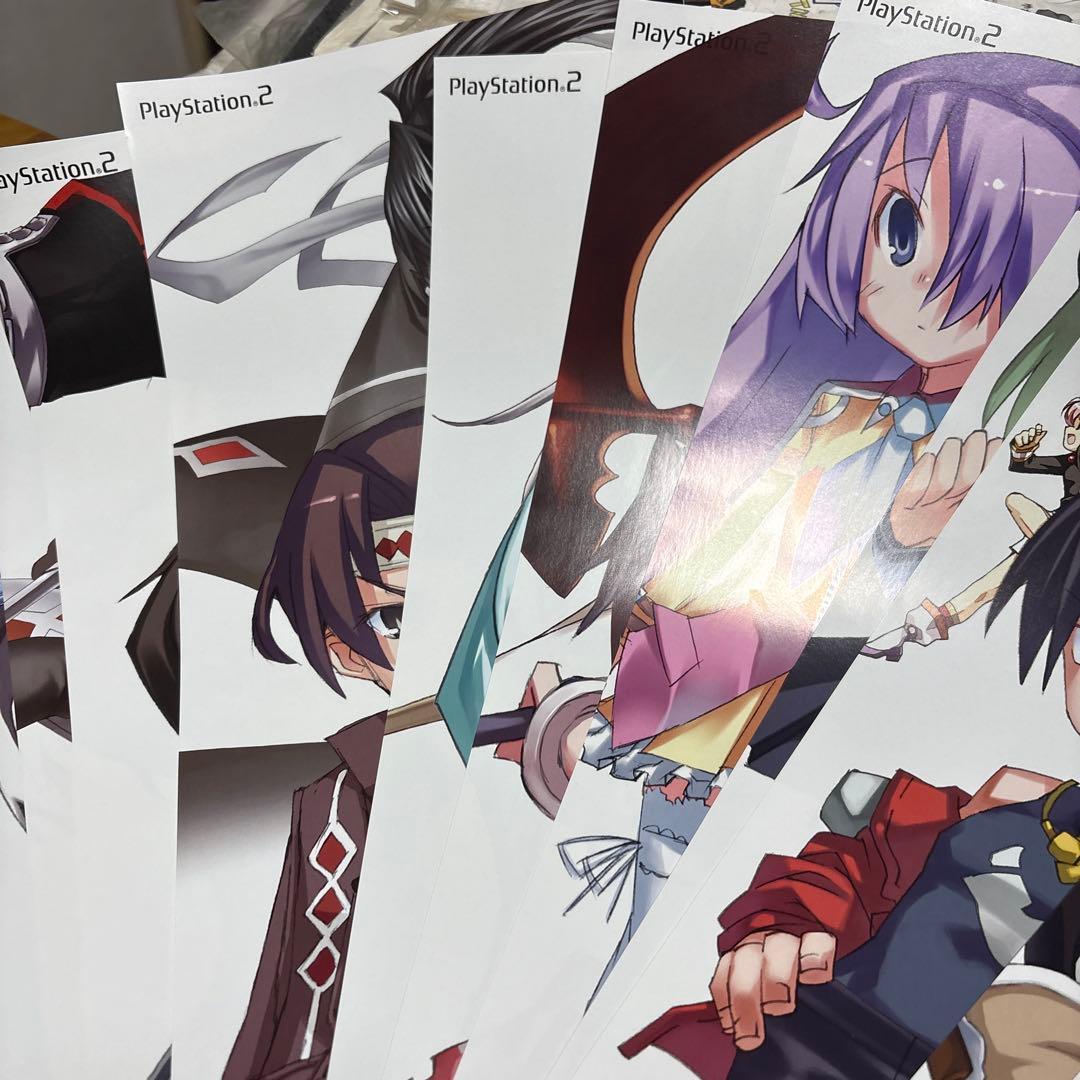 美品　ps2 カオスウォーズ　店頭　販促　ポスター　非売品　12枚セット