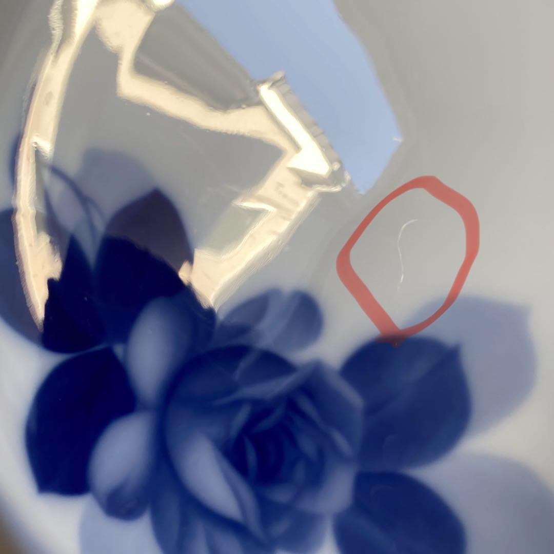 大倉陶園☆ブルーローズ☆ディナープレート☆ミート皿5枚☆日常に