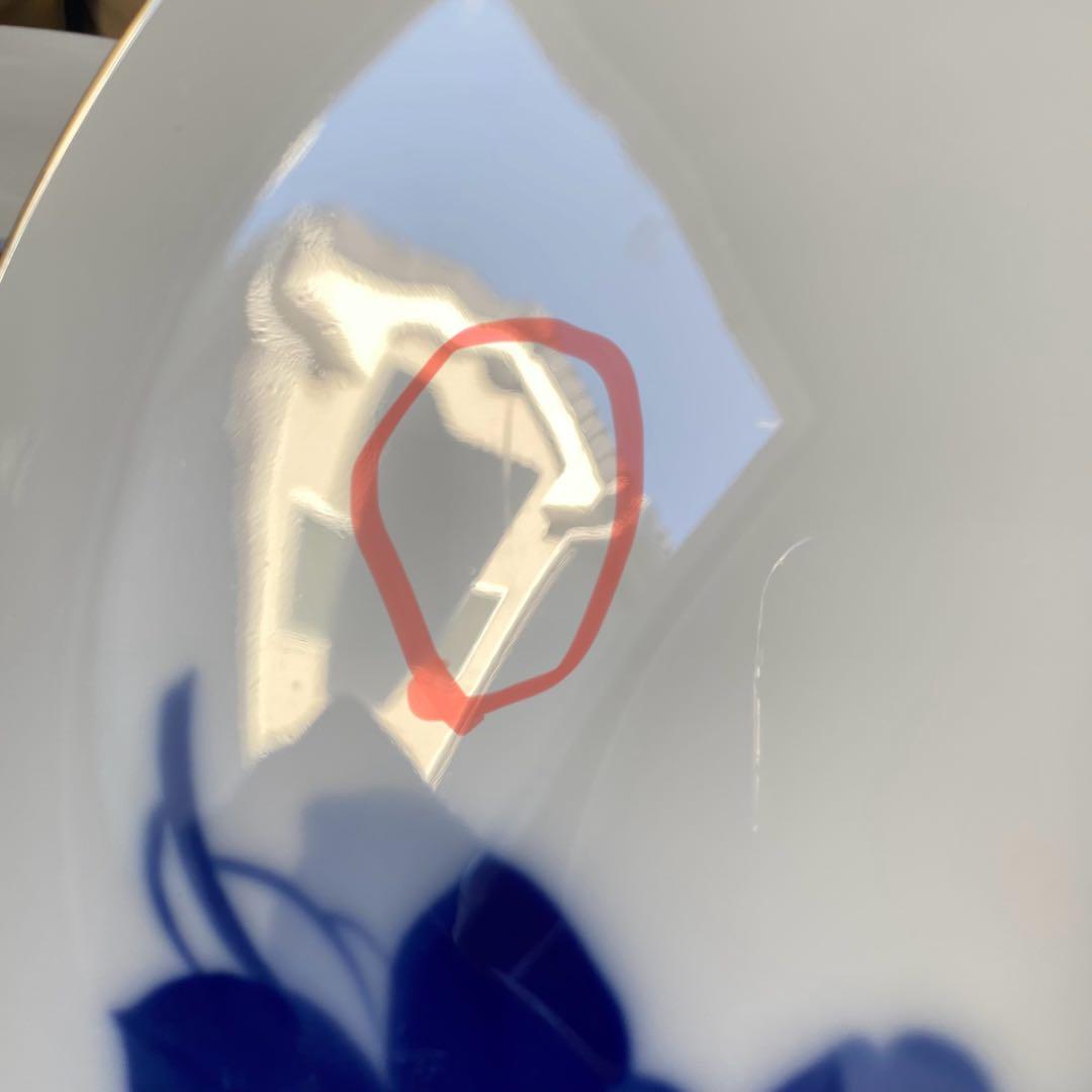 大倉陶園☆ブルーローズ☆ディナープレート☆ミート皿5枚☆日常に