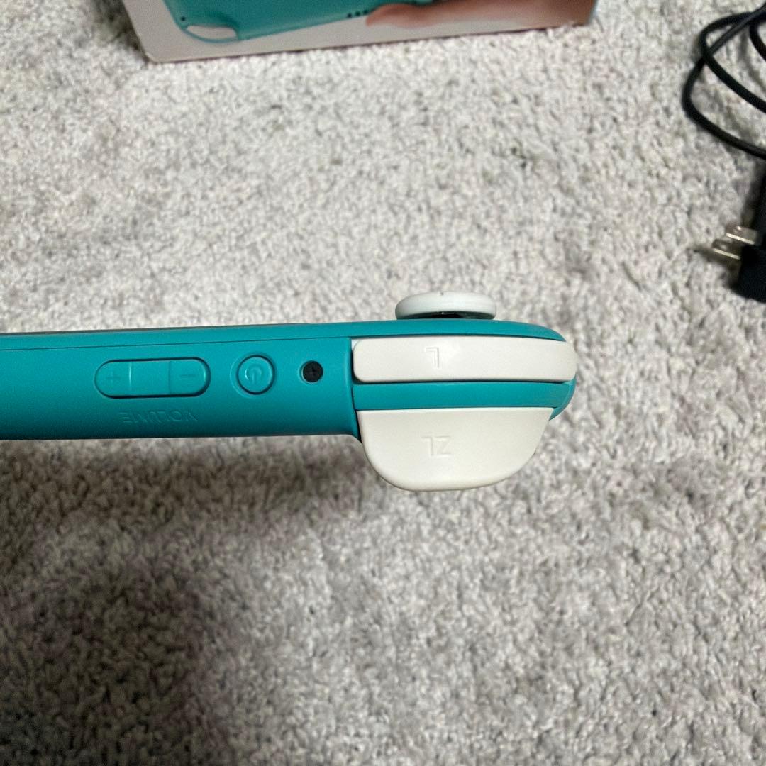 Nintendo Switch Liteスイッチライトターコイズ 充電器、箱付き