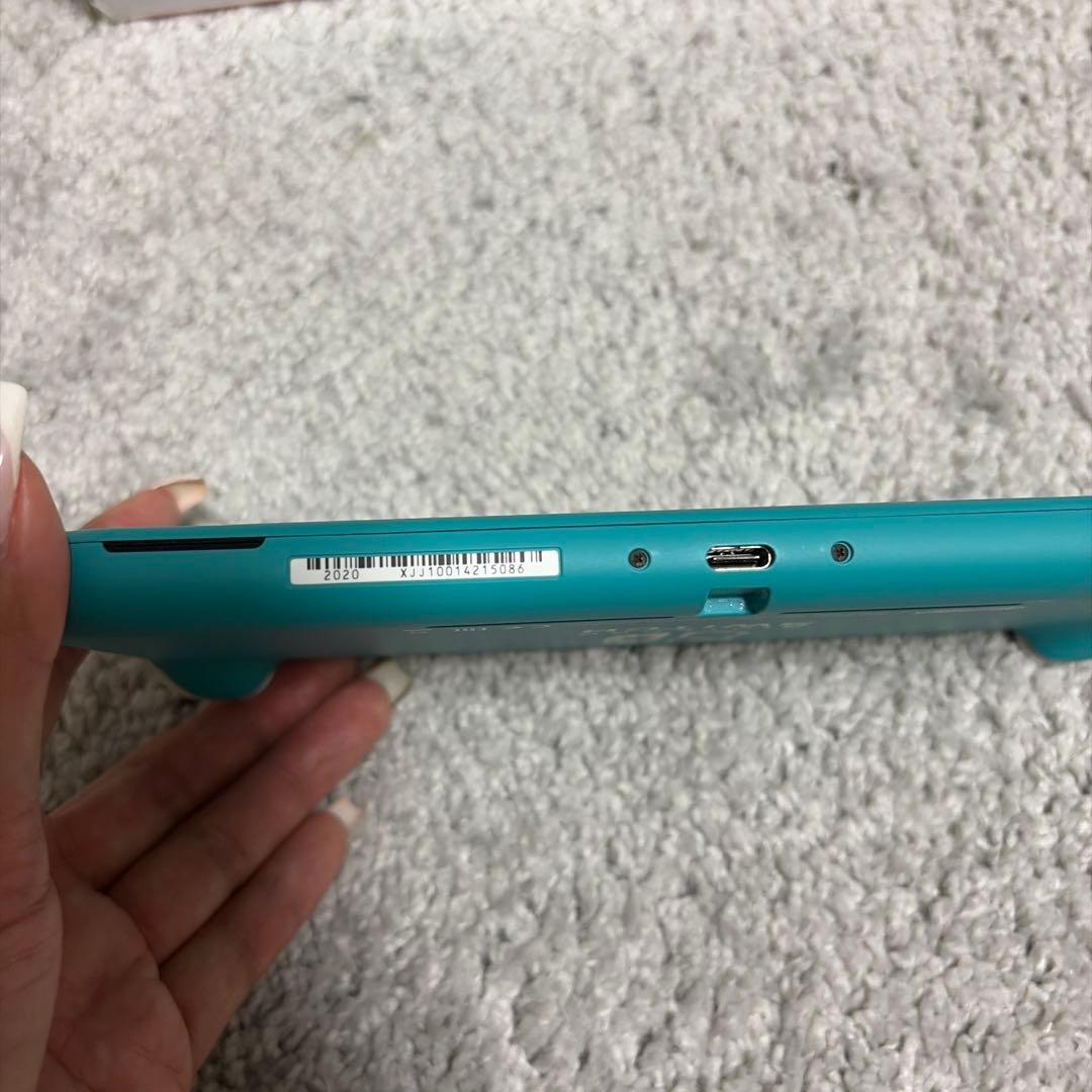 Nintendo Switch Liteスイッチライトターコイズ 充電器、箱付き