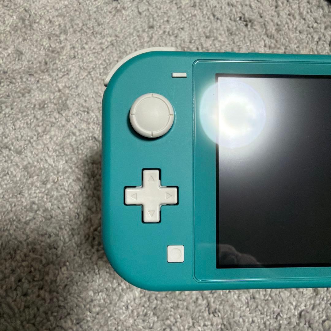 Nintendo Switch Liteスイッチライトターコイズ 充電器、箱付き