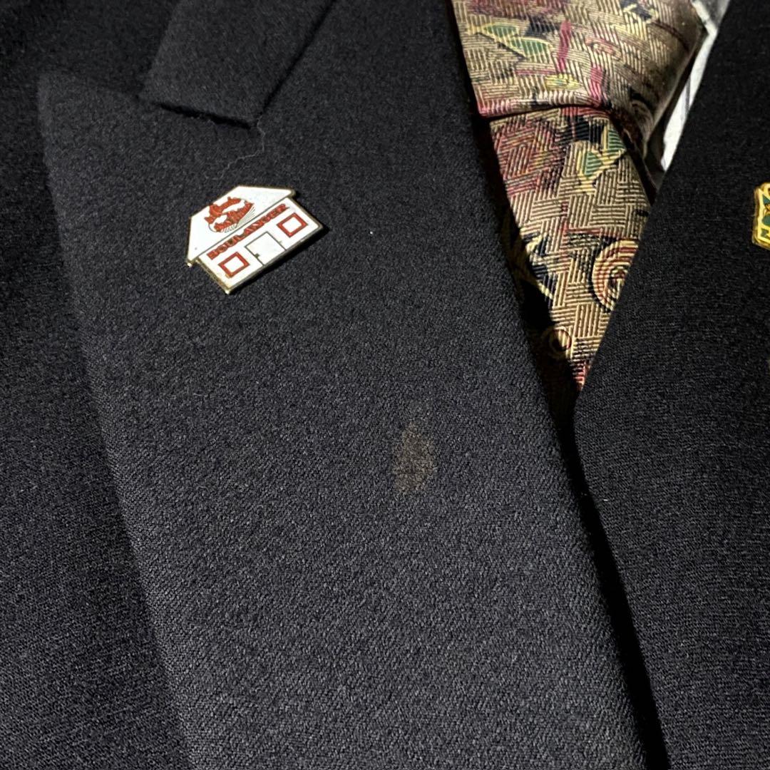 90s vintage レトロセットアップ スーツ ピンズ No.211成人式