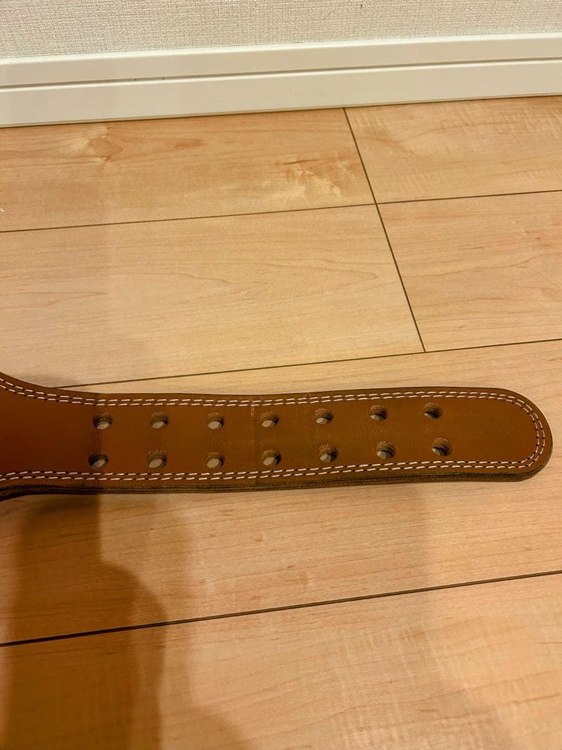 ゴールドジム　プロレザーベルト　パワーベルト　Sサイズ　GOLD'S GYM