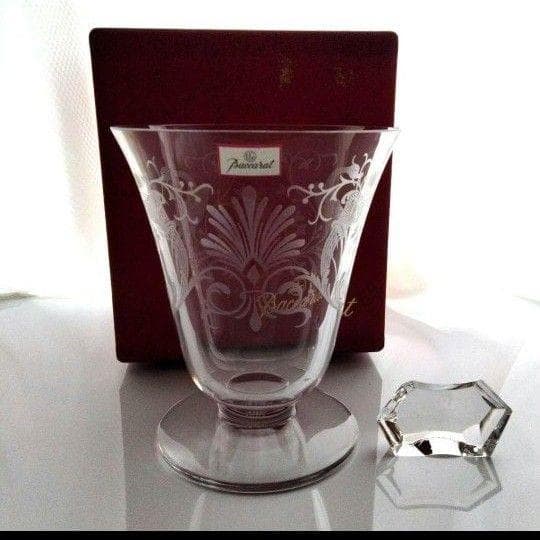 【美品】バカラ　キリン　花瓶 フラワーベース キリンビール　箱付き　大型花瓶