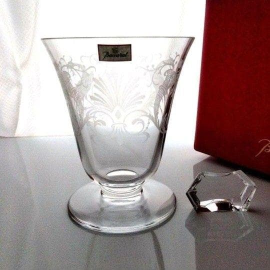 【美品】バカラ　キリン　花瓶 フラワーベース キリンビール　箱付き　大型花瓶