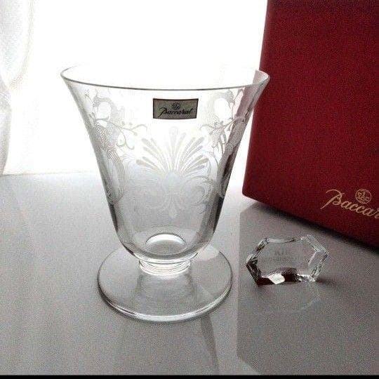 【美品】バカラ　キリン　花瓶 フラワーベース キリンビール　箱付き　大型花瓶