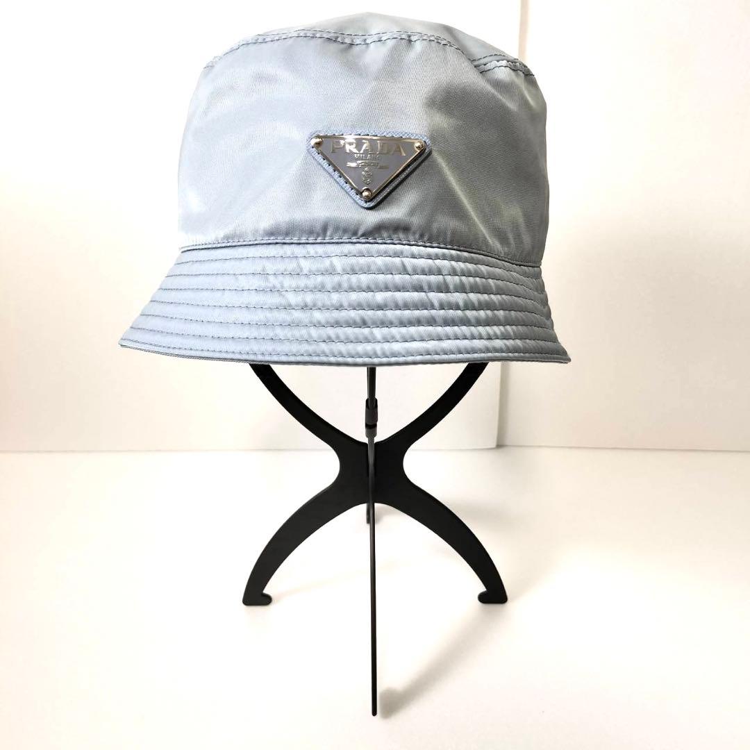 PRADA Re-Nylon Bucket Hut S ライトブルー