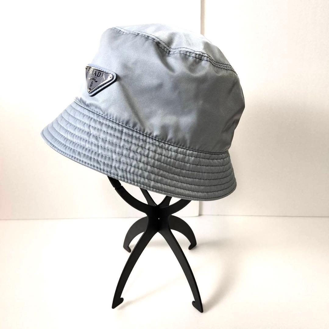 PRADA Re-Nylon Bucket Hut S ライトブルー