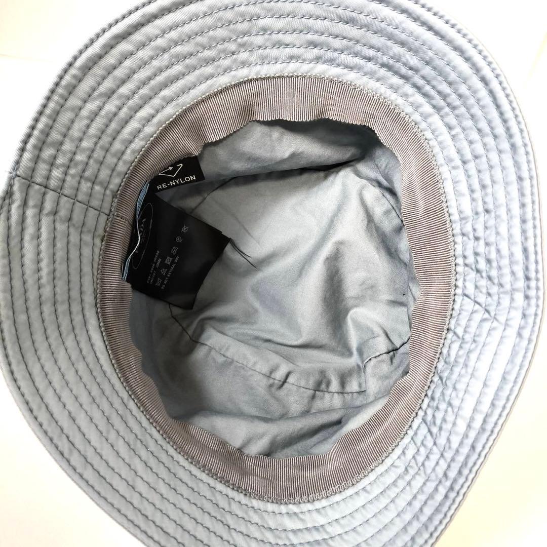PRADA Re-Nylon Bucket Hut S ライトブルー