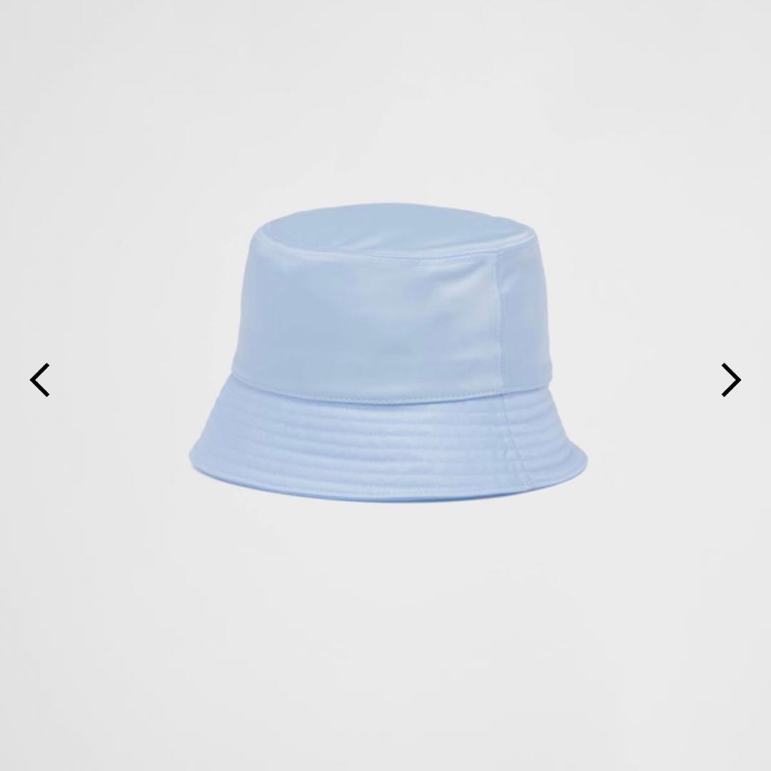PRADA Re-Nylon Bucket Hut S ライトブルー