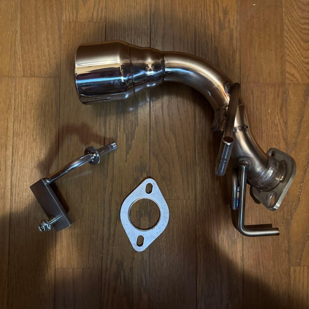 jb64 Wirus Win 90φバージョン 左出しマフラー