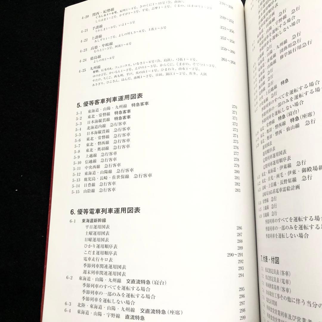 復刻版 全国版 優等列車編成順序表 - 昭和43年10月1日 国鉄白紙ダイヤ改正