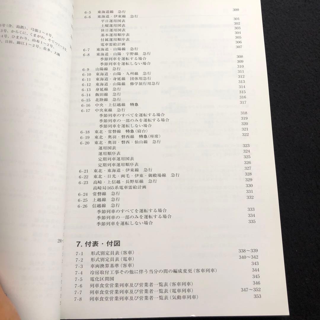 復刻版 全国版 優等列車編成順序表 - 昭和43年10月1日 国鉄白紙ダイヤ改正