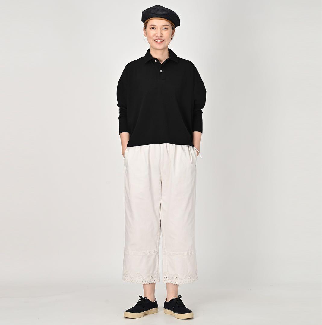 完売品✨45R カノコのMポロ 現行 コットン100% 山桜ピンク Free