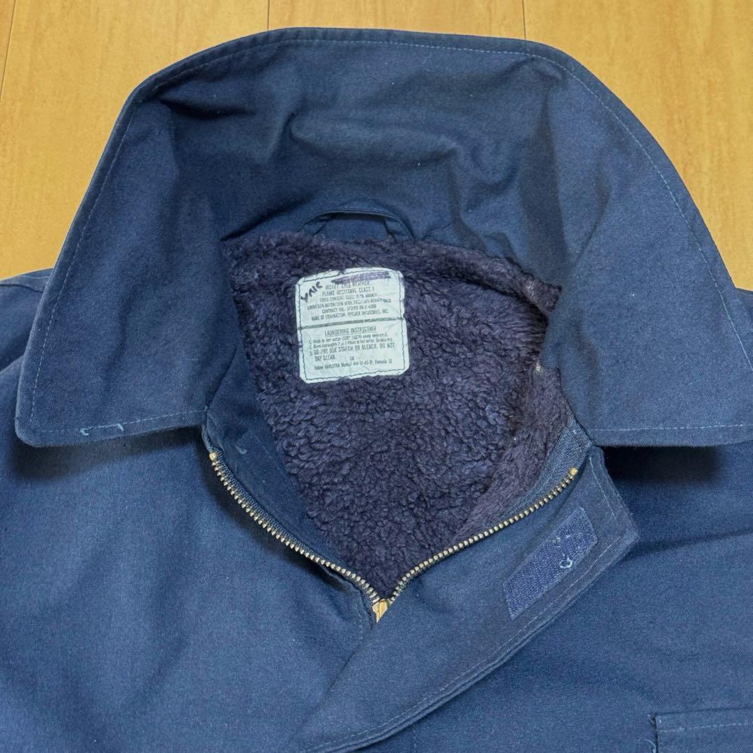 90s US.NAVY アラミド デッキジャケット A-2