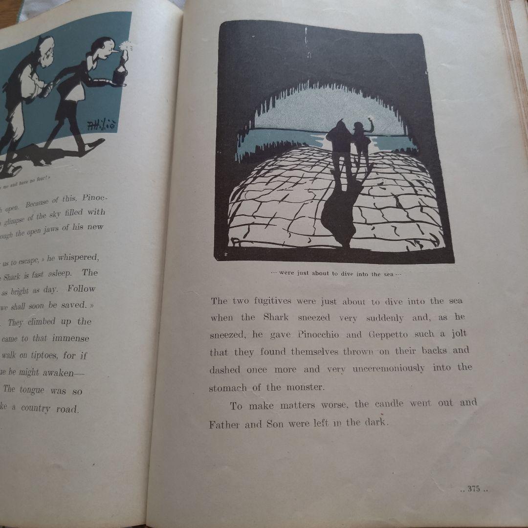 1929年マクミラン社発行 ピノキオの冒険
