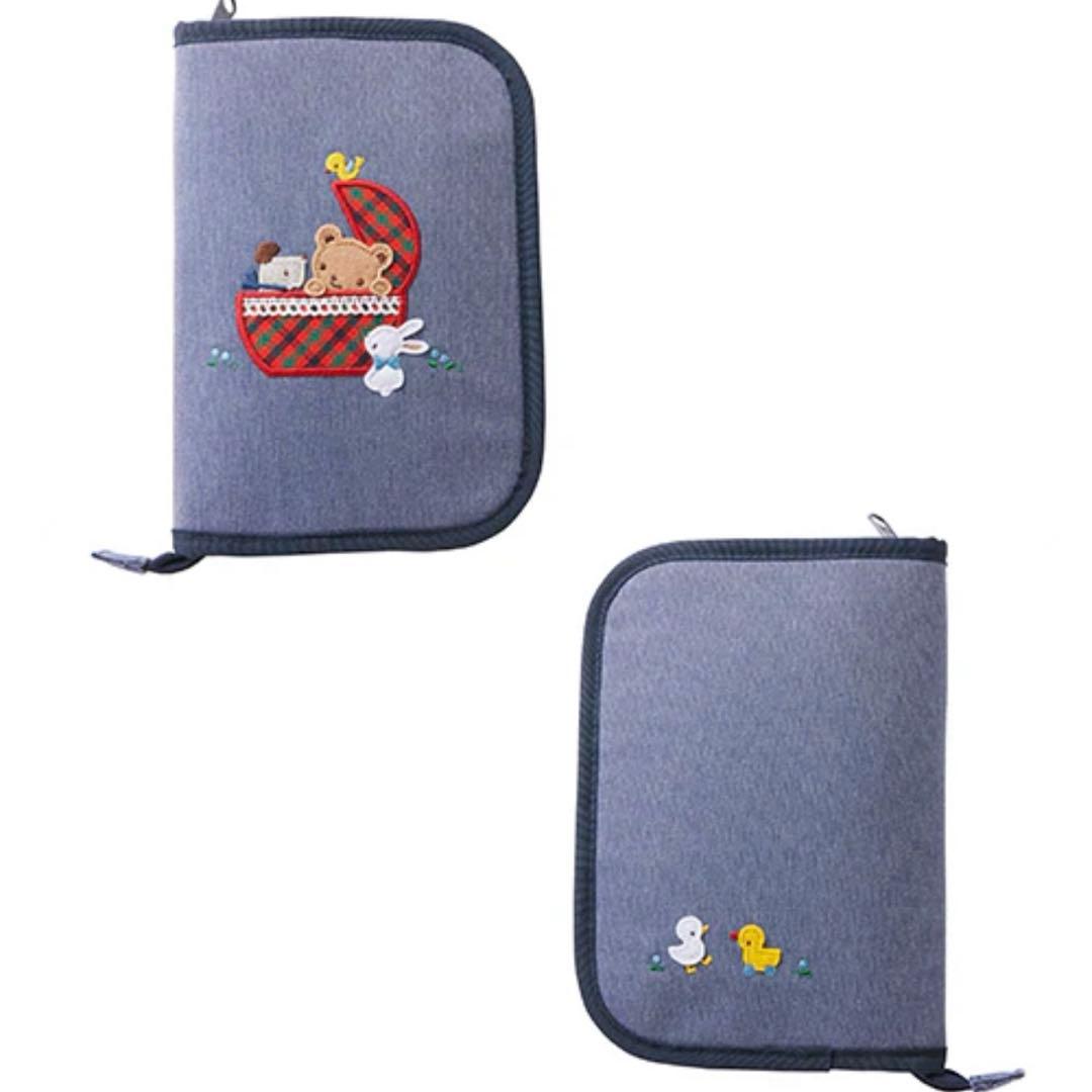 ◆専用◆ファミリア デニム生地 母子手帳ケース 001
