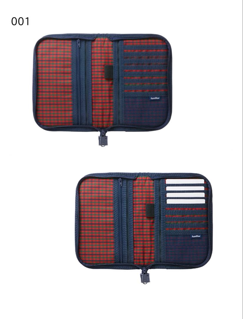 ◆専用◆ファミリア デニム生地 母子手帳ケース 001