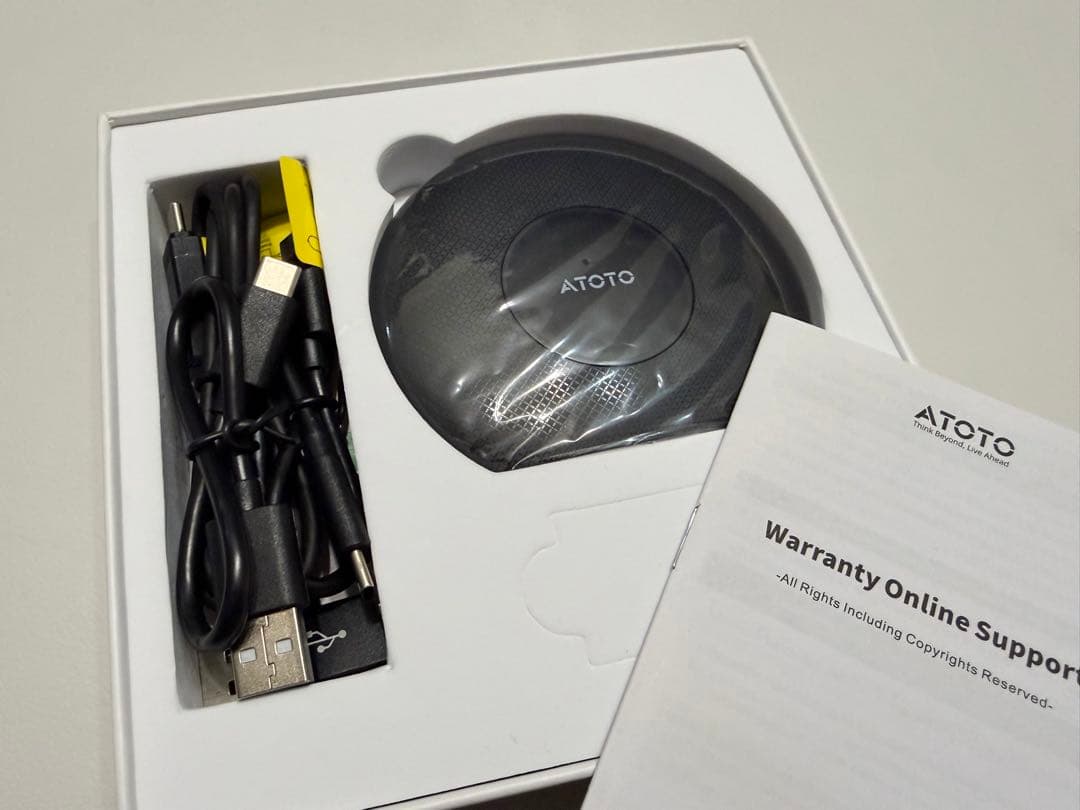 ATOTO CB6 ワイヤレスCarPlay/ 8GB+128GB AI Box