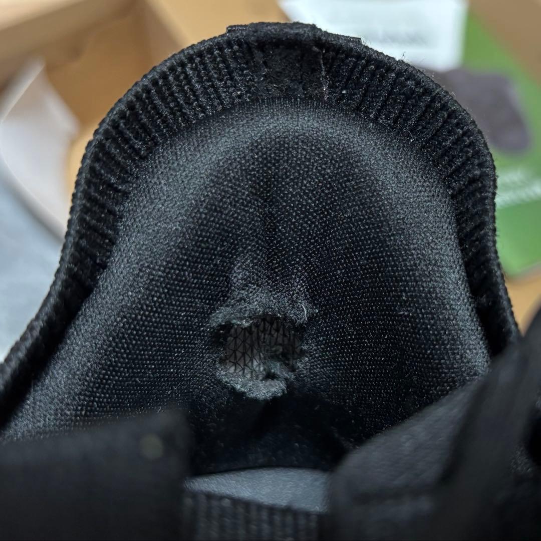 ラクバキ Racbaki ソフトスニーカー　ブラック/ホワイト　Mサイズ