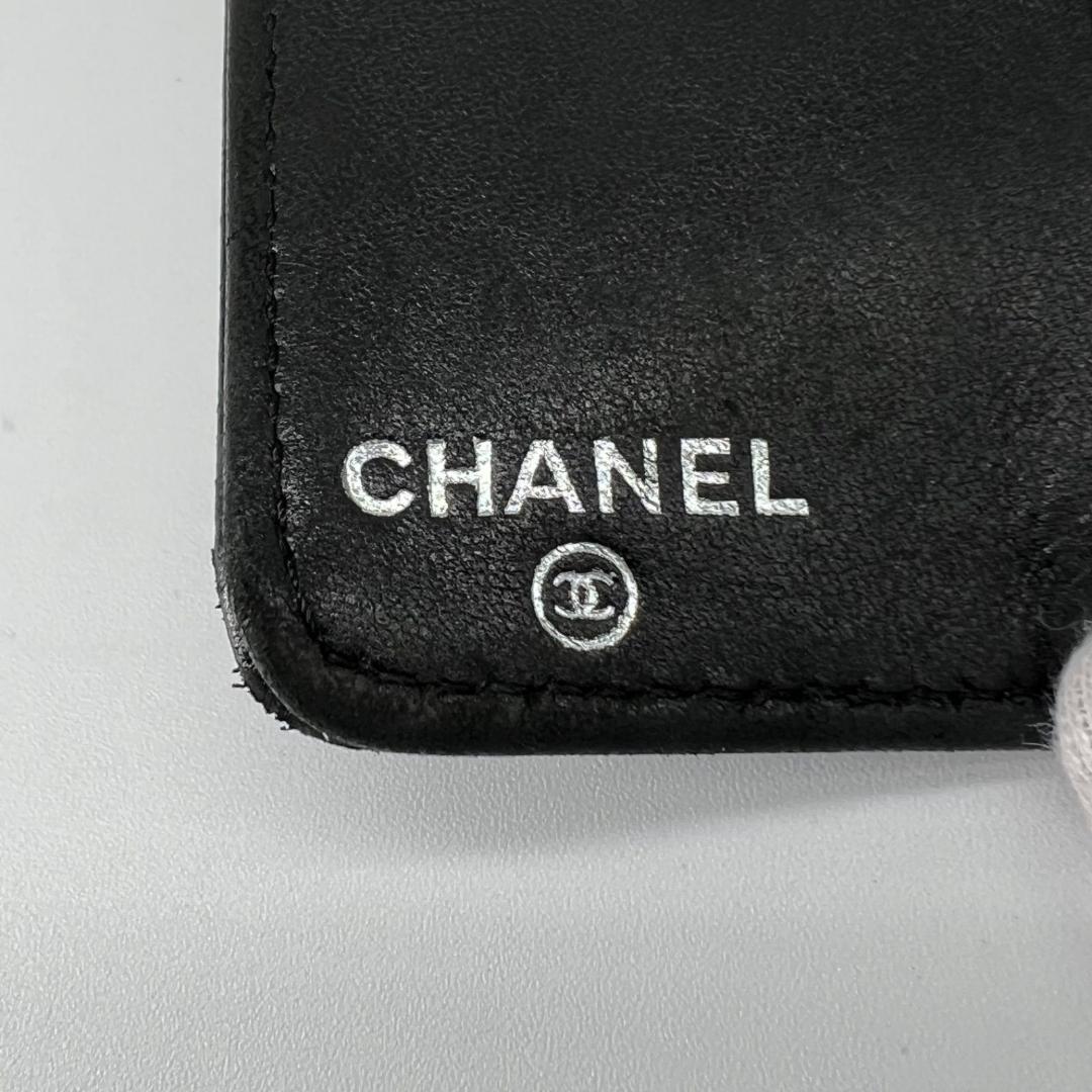 美品✨CHANEL アイコンライン カメリア ココマーク レザー 6連キーケース