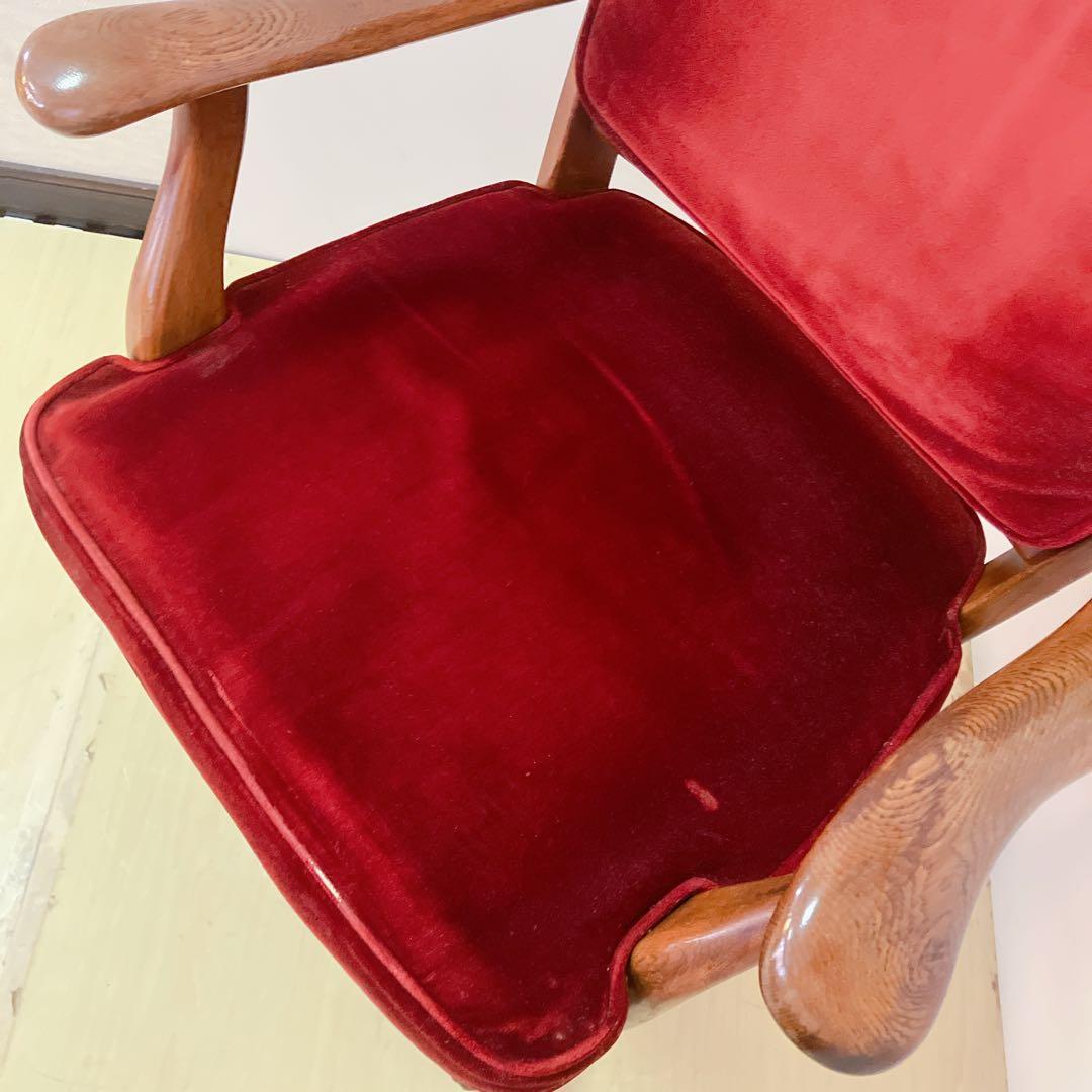 karimoku カリモク キャスター付き 回転チェア コロニアル デスクチェア