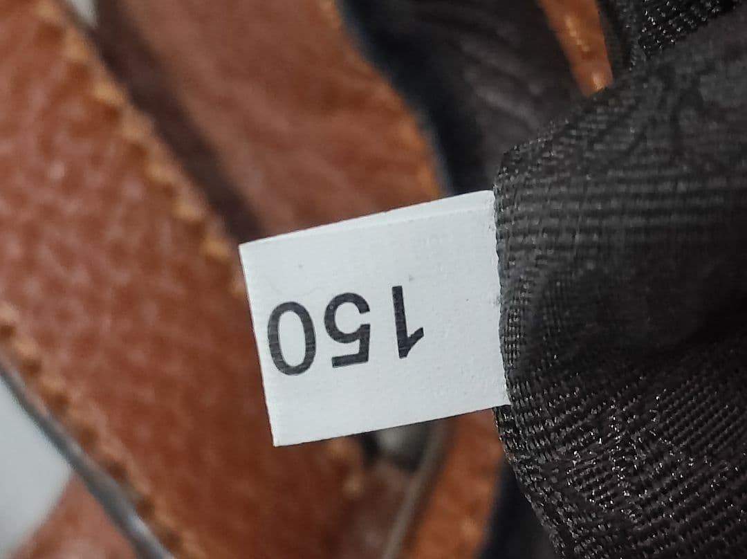 old PRADA ブラウン レザー ショルダーバッグ ハンドバッグ