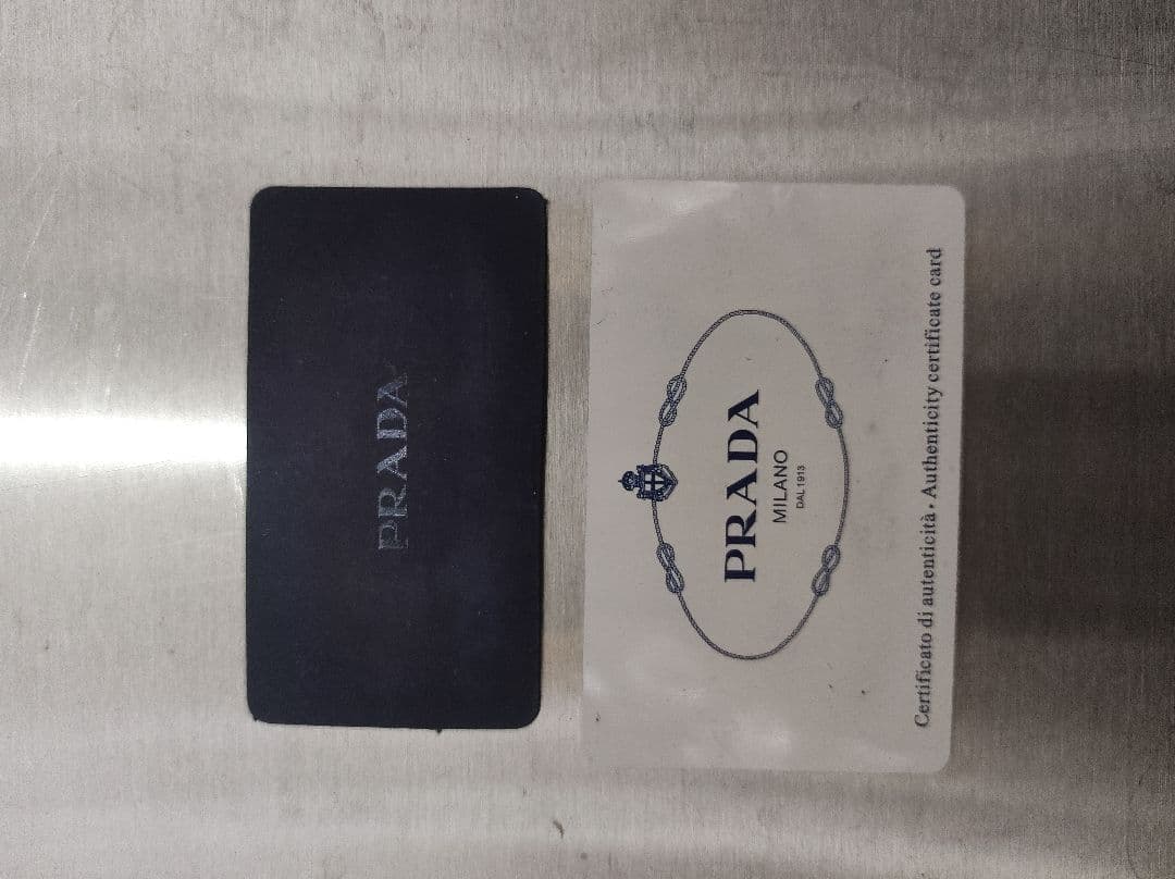 old PRADA ブラウン レザー ショルダーバッグ ハンドバッグ