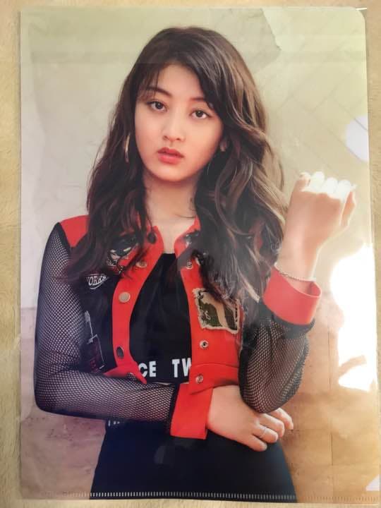 TWICE ONCE BEGINSジヒョ 公式クリアファイル OOH-AHH하게