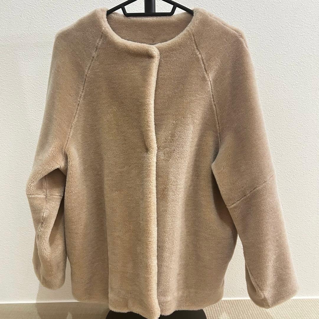 CASA FLINEボアウールファーコート