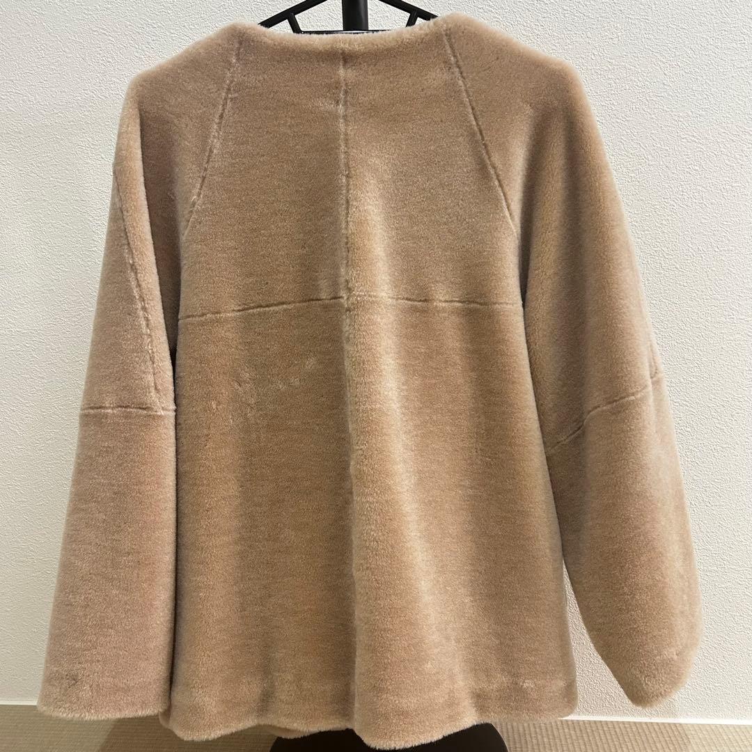 CASA FLINEボアウールファーコート