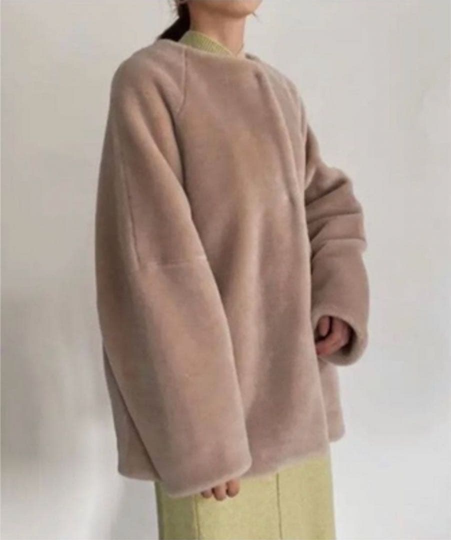 CASA FLINEボアウールファーコート