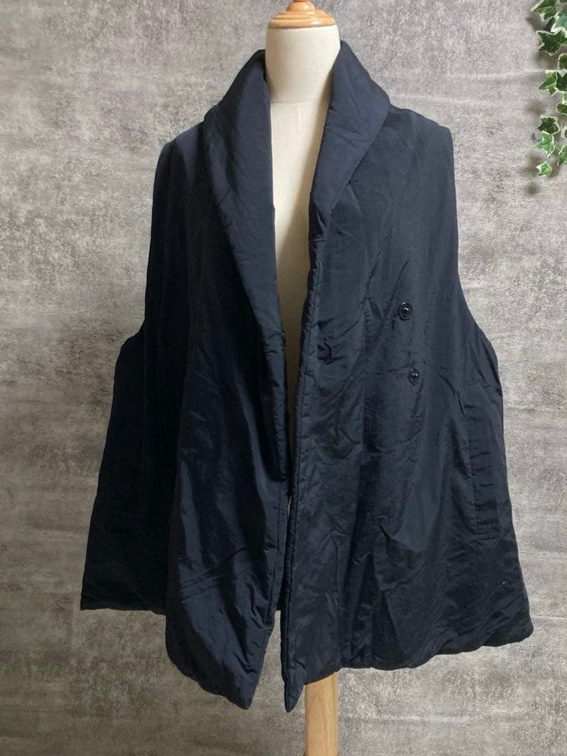 萌　MOYURU モユル　センソユニコ 中綿ロングベスト　ジレ