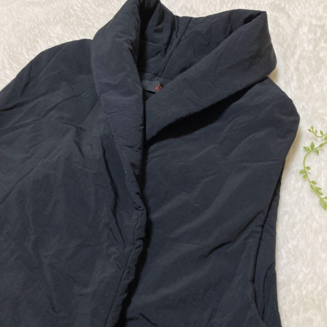 萌　MOYURU モユル　センソユニコ 中綿ロングベスト　ジレ