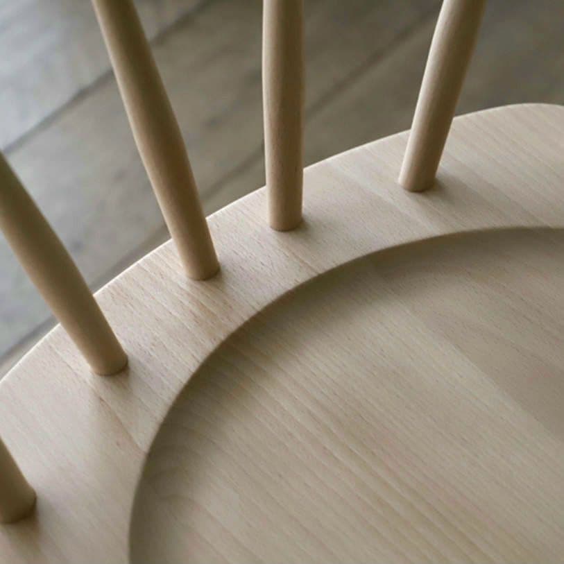 294】Oliver　オリバー　ダイニングチェア　ウィンザーチェア　希少ブラック