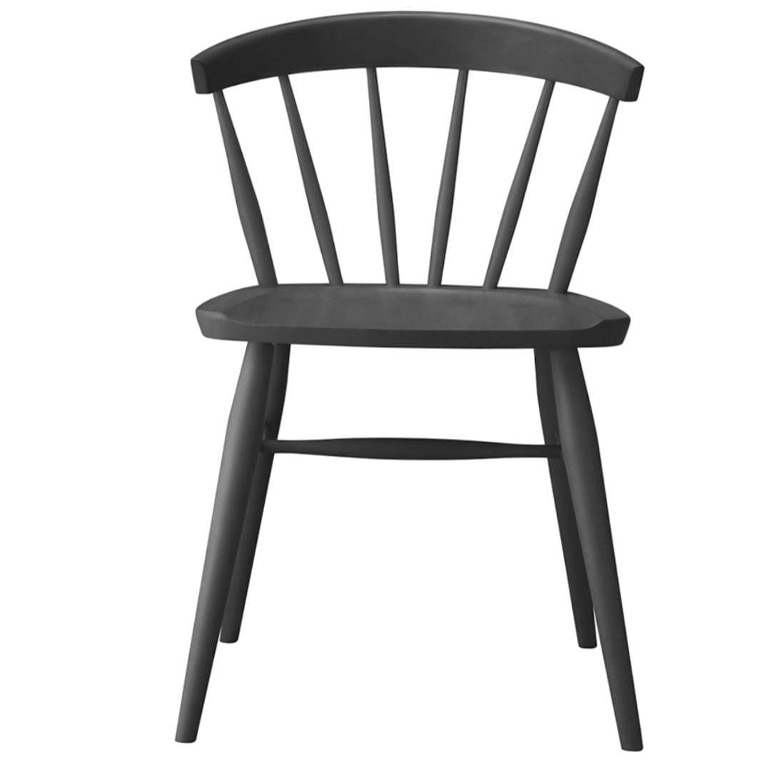 294】Oliver　オリバー　ダイニングチェア　ウィンザーチェア　希少ブラック