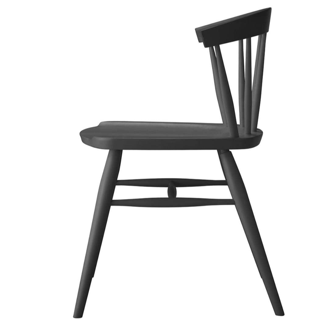 294】Oliver　オリバー　ダイニングチェア　ウィンザーチェア　希少ブラック