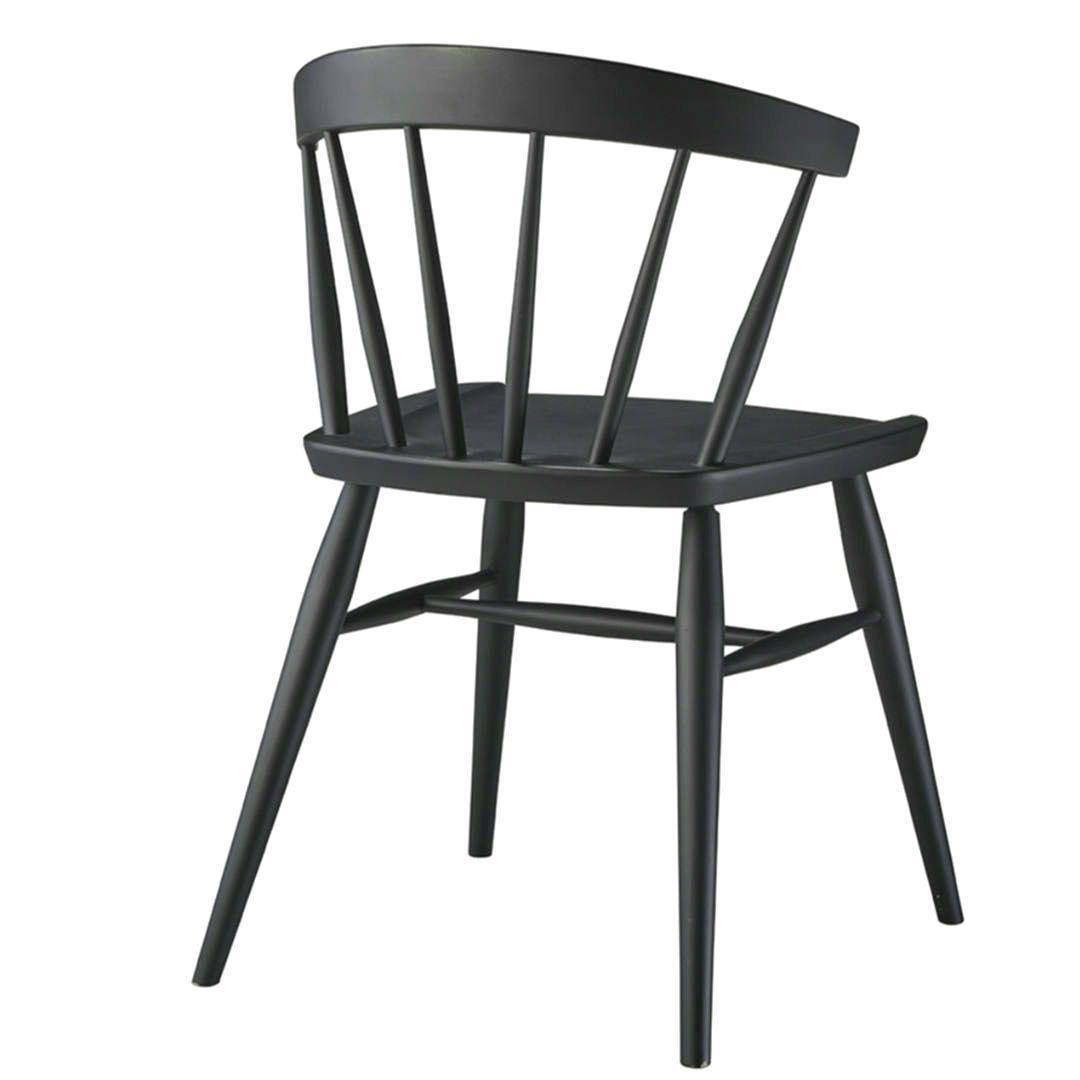 294】Oliver　オリバー　ダイニングチェア　ウィンザーチェア　希少ブラック