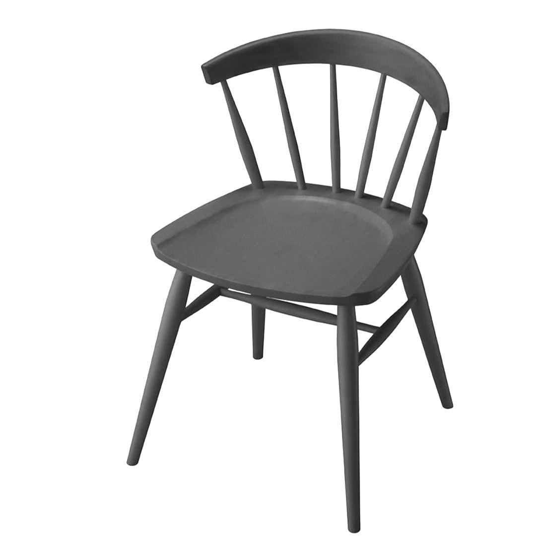 294】Oliver　オリバー　ダイニングチェア　ウィンザーチェア　希少ブラック