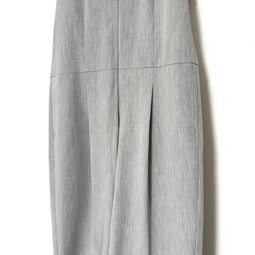 美品 LE PHIL ルフィル ドライギャバコンビネゾン グレー オールインワン