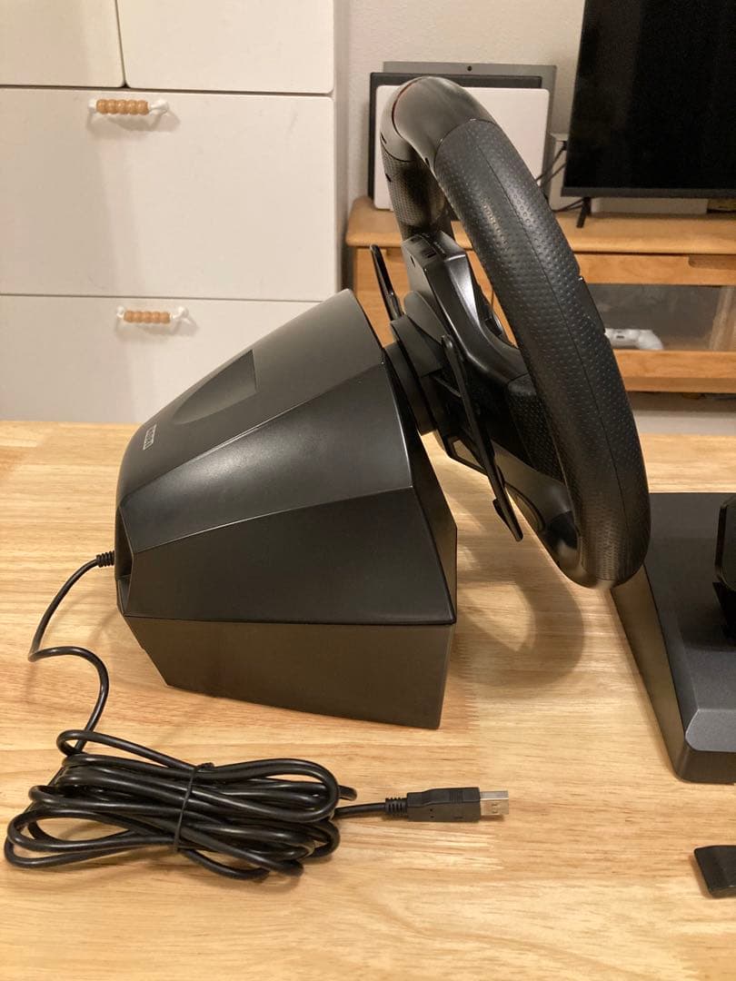 美品　レーシングホイールエイペックス for PlayStation3/4/PC