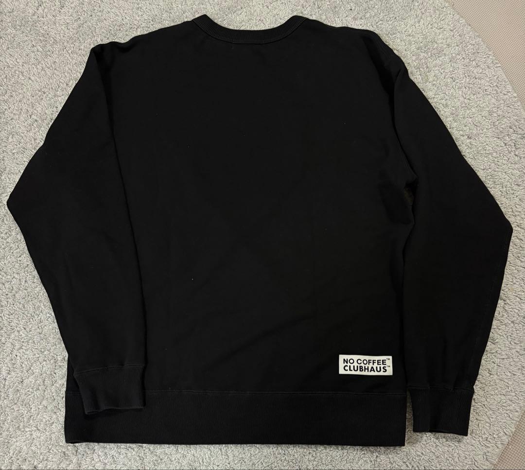 NO COFFEE クラブハウスno golf スウェットシャツ ゴルフウェア