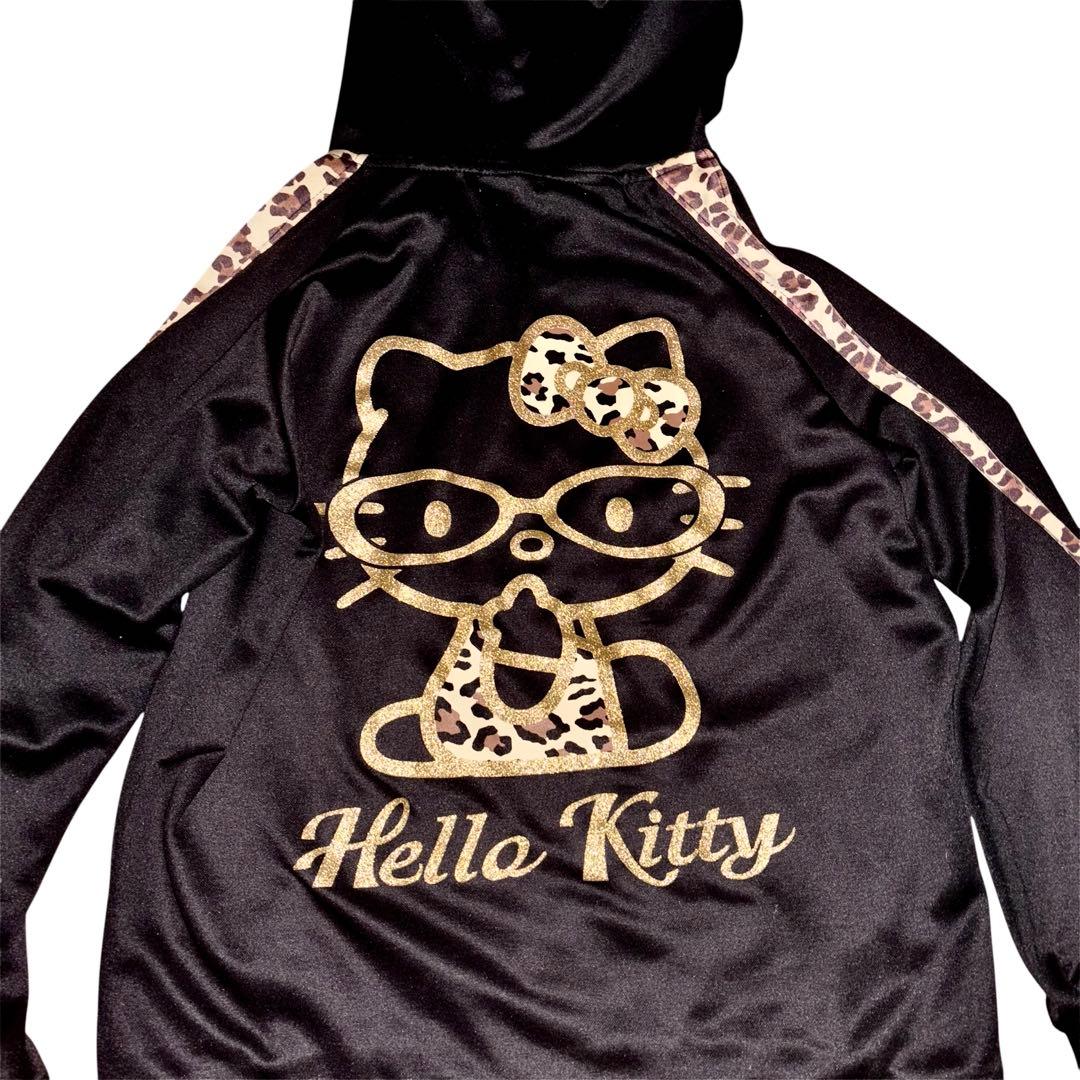 ヒョウ柄 y2k★hello kitty ジャージ★ セットアップ 上下セット