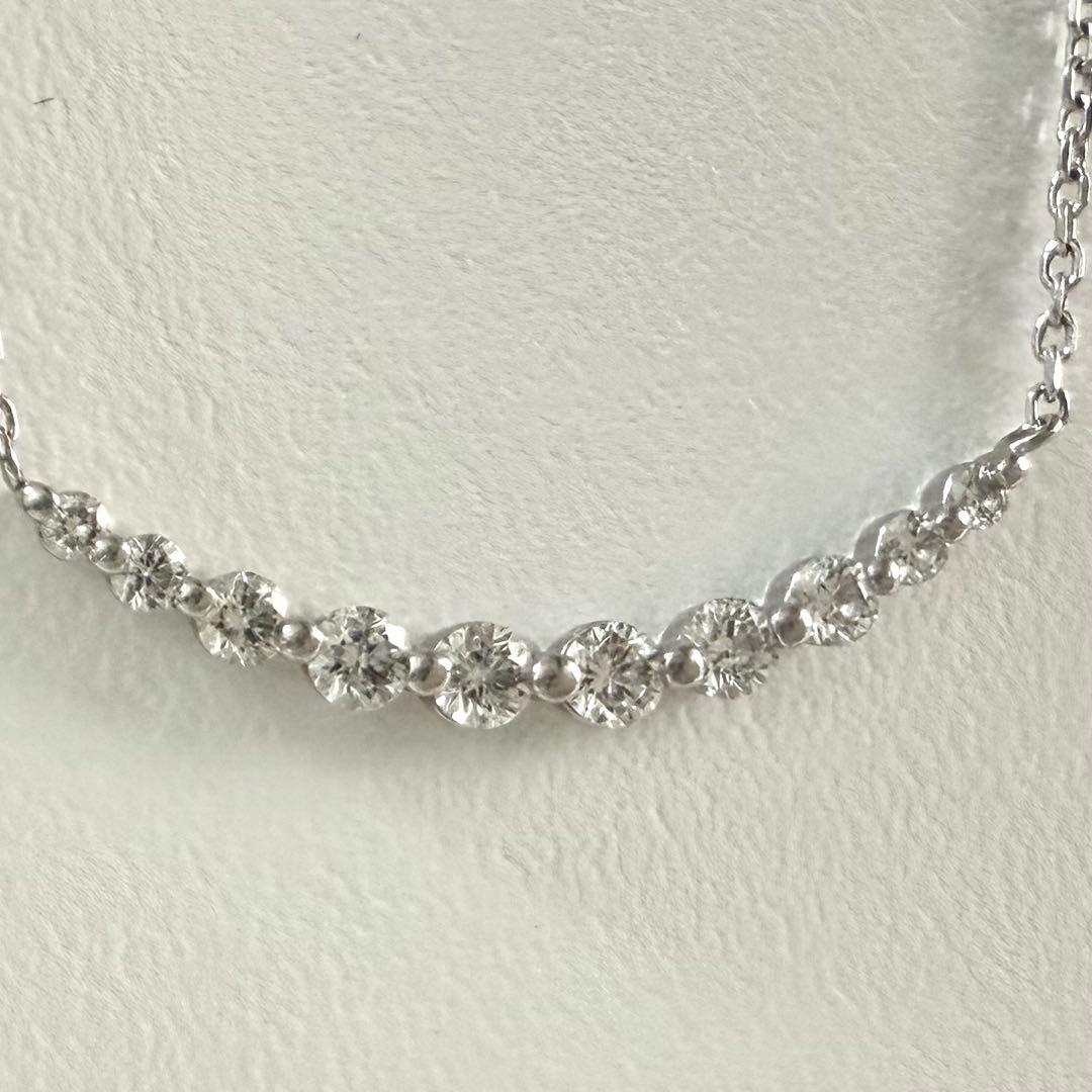 ヴァンドーム青山 プラチナ ダイヤモンド リュール ネックレス